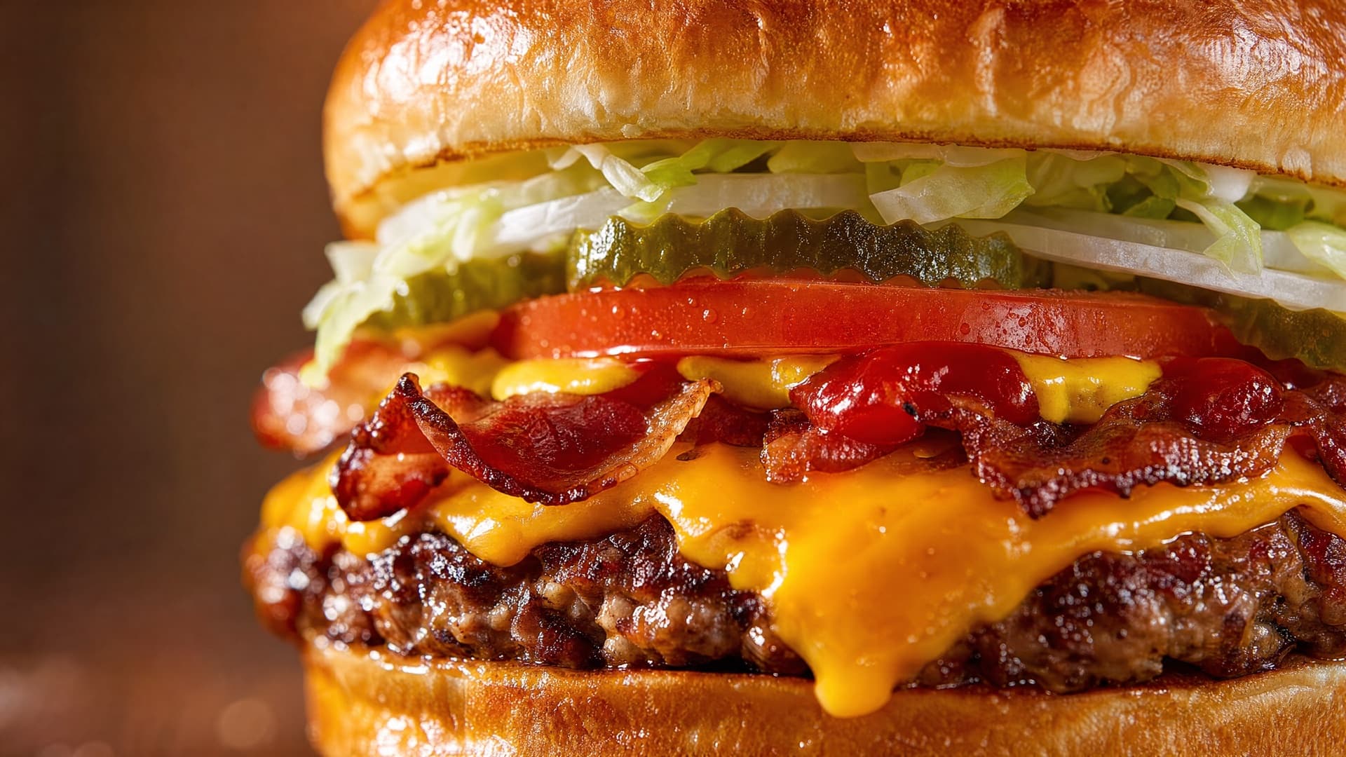 Sal's Bacon Cheese burger
