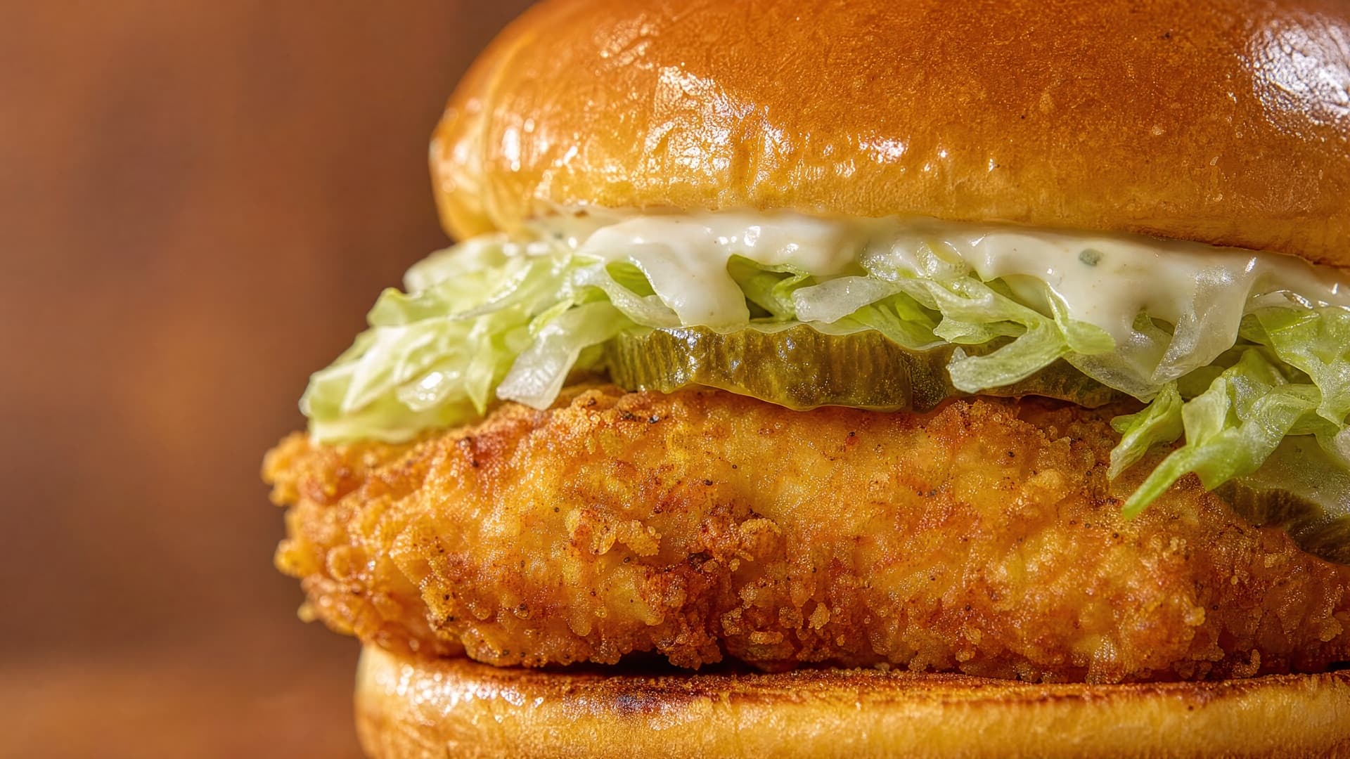 Sal's Chicken Crunch burger